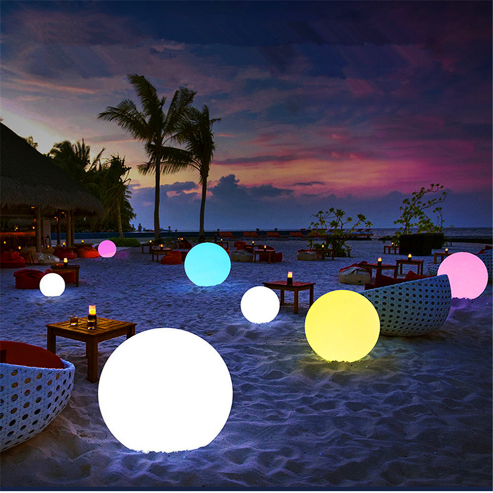 Outdoor Lighting Manufacturers - Перезаряжаемый светодиодный светящийся шаровой светильник для
