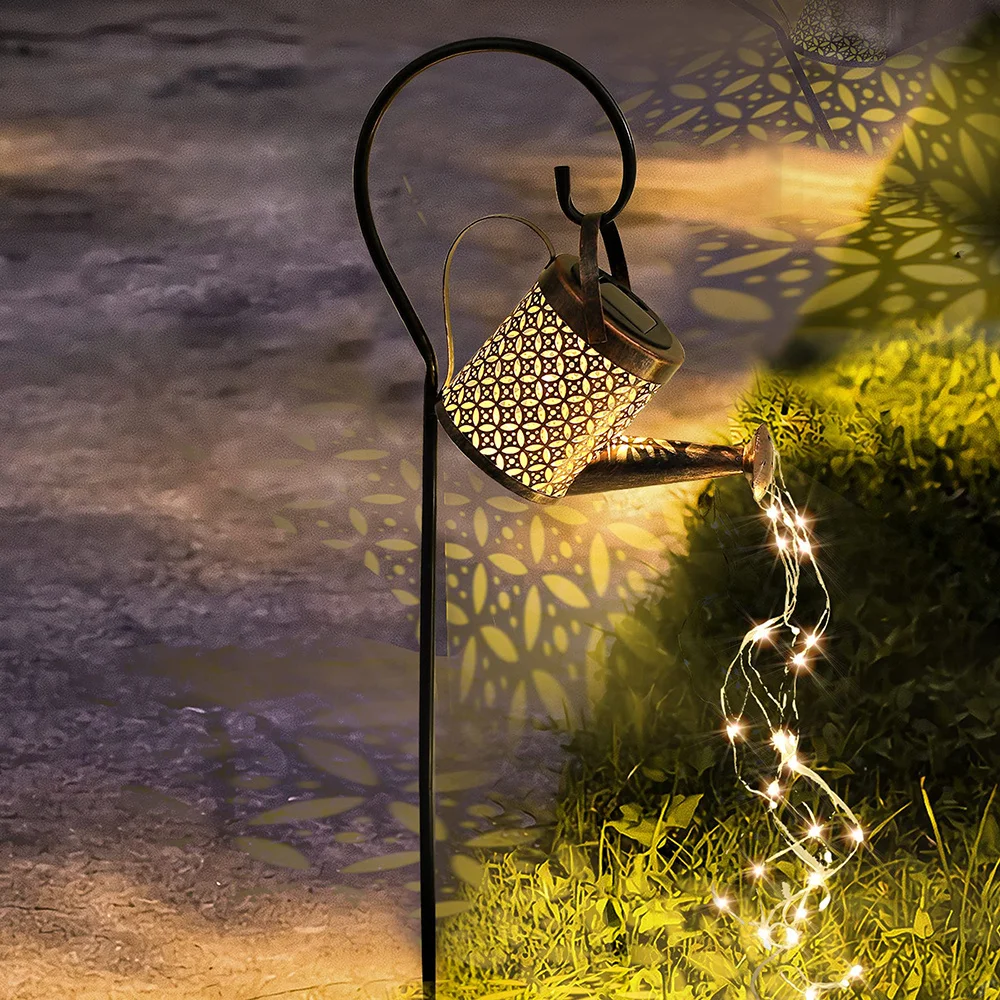 Outdoor Lighting Bronze - Светодиодные солнечные фонари, уличная лейка, подвесной