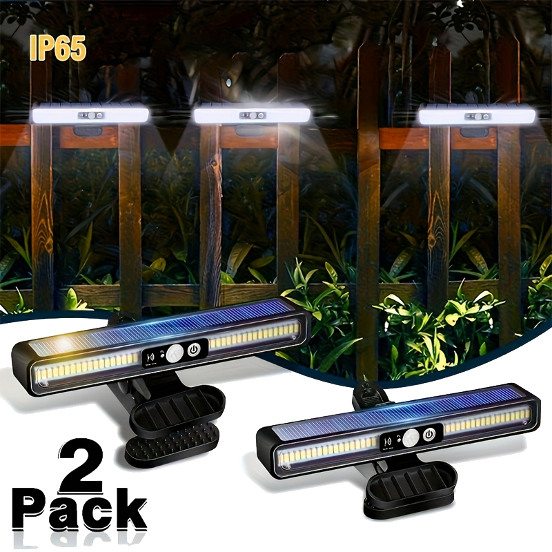 Outdoor Lighting For Fence - Солнечные светильники с датчиком движения для