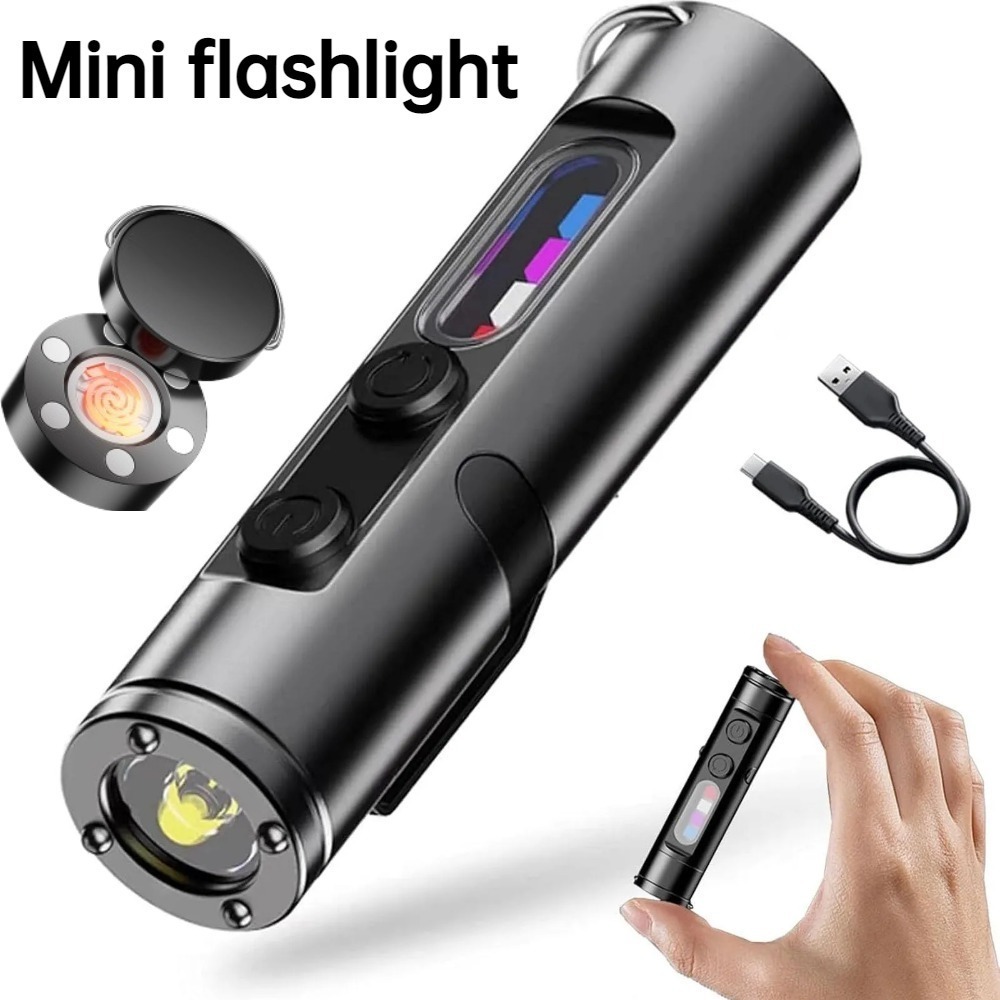 Outdoor Lighting Landscape - Мини-фонарик для улицы с зарядкой Type-C,