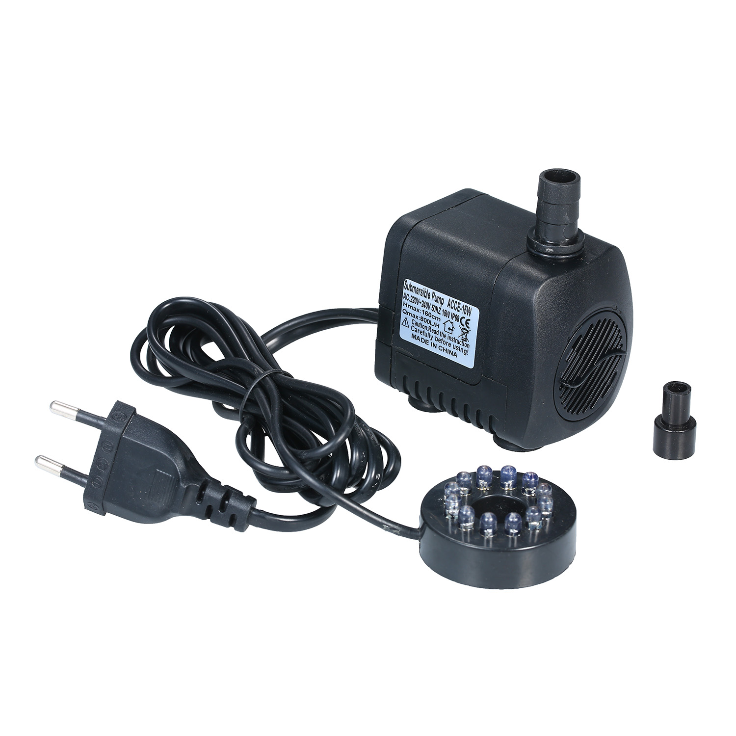 Pond Light Submersible - Погружной насос со светодиодной подсветкой, 800