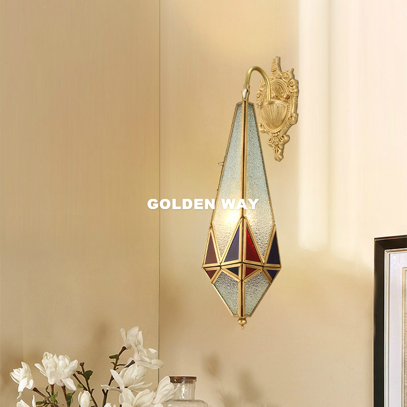 Outdoor Lighting Bronze - Европейский латунный настенный светильник для улицы/в