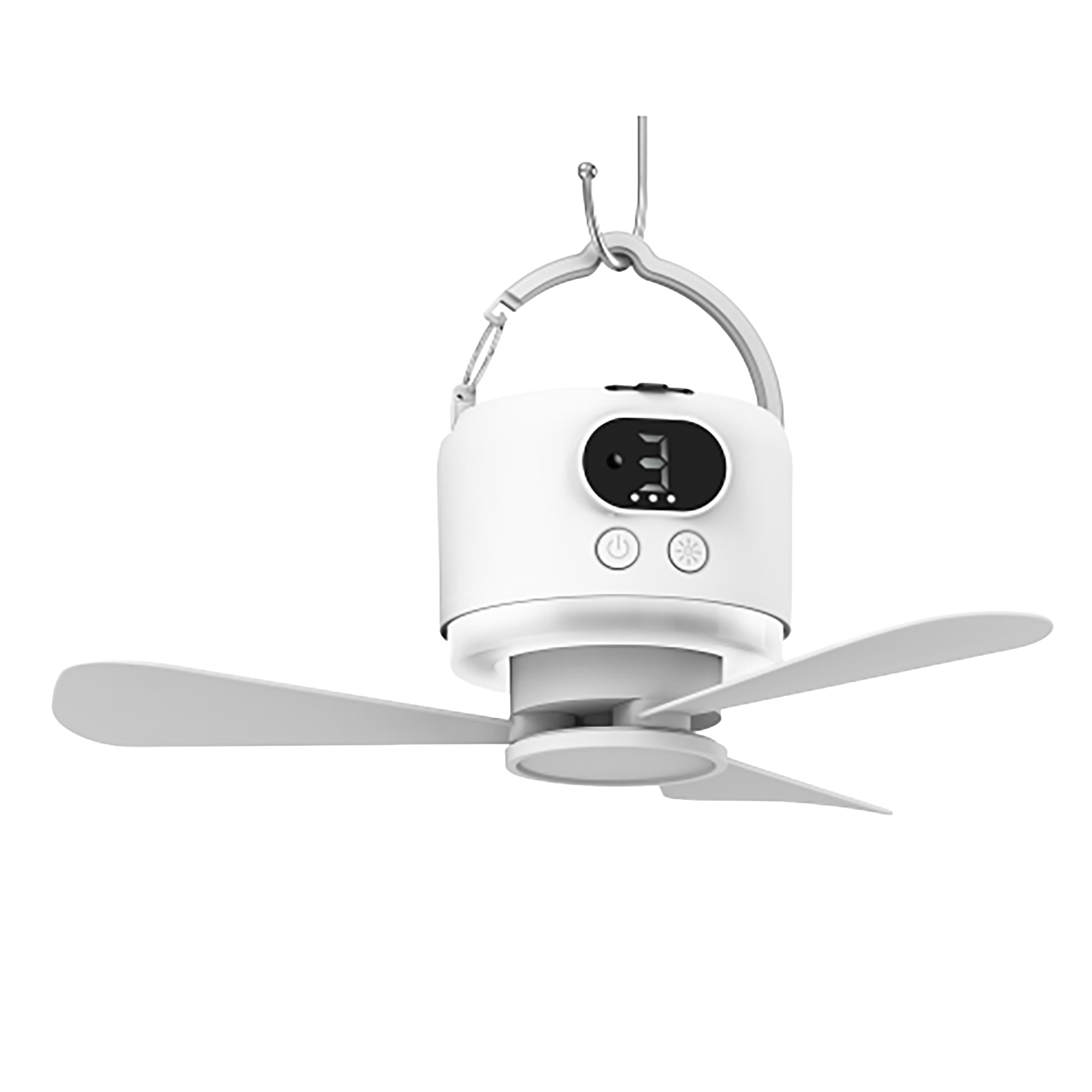 Outdoor Lighting Controller - Перезаряжаемый портативный потолочный вентилятор на 10400