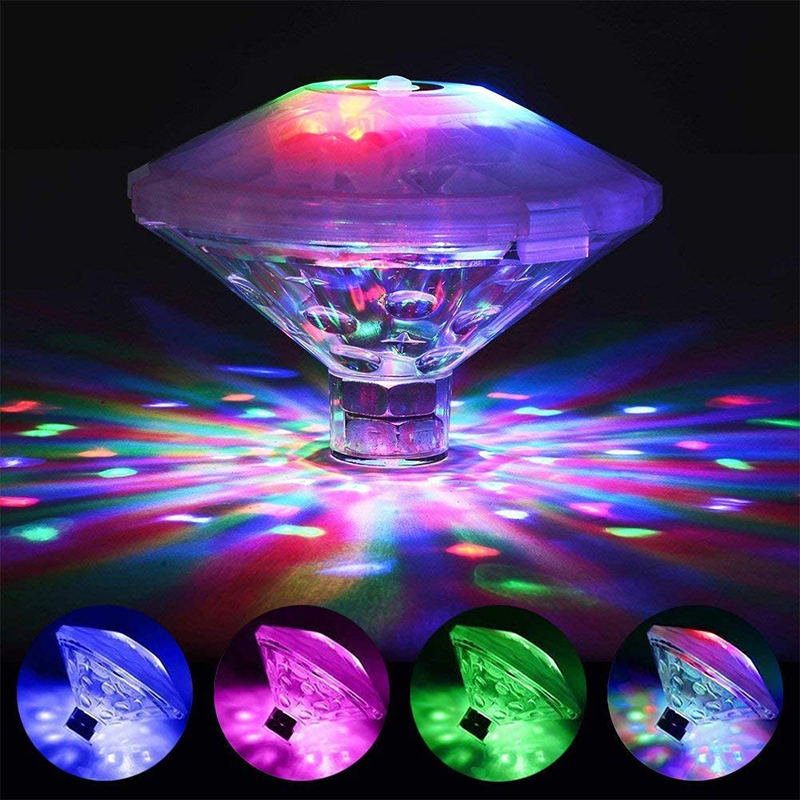Pond Light Submersible - Плавающий подводный светильник RGB Погружной светодиодный