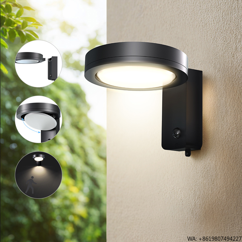Outdoor Lighting For Fence - Солнечные уличные настенные светильники SRESKY, водонепроницаемые,