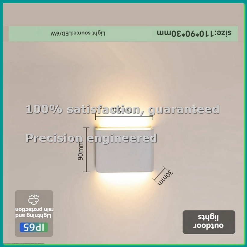 Outdoor Lighting Sconce - Светодиодный настенный светильник, водонепроницаемый уличный настенный