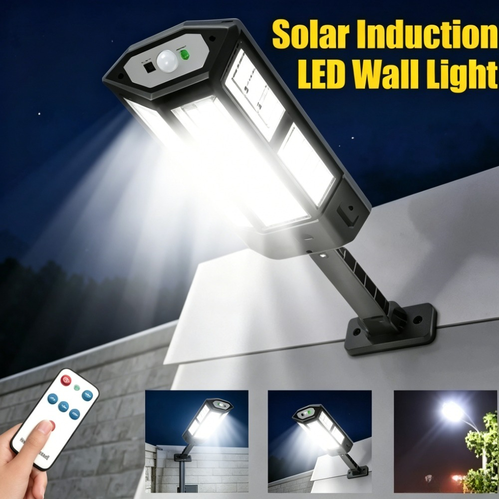 Outdoor Lighting With Outlet - Мощный светодиодный солнечный светильник для улицы,