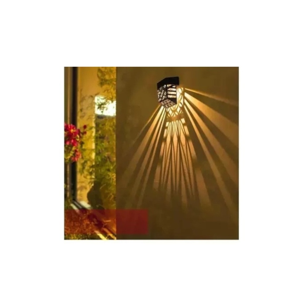 Outdoor Lighting For Fence - Солнечный светодиодный светильник для садового забора,