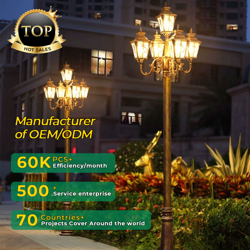 Настроить уличный 5-головочный – обзор и цена Outdoor Lighting Pole