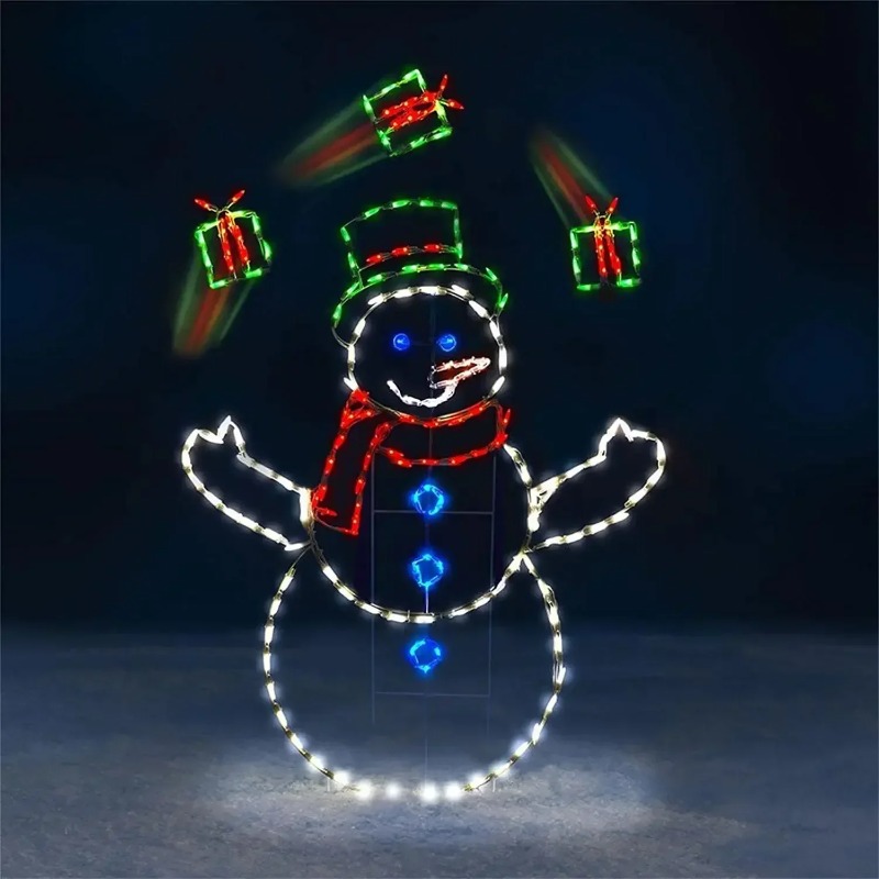 Снежный светильник, светодиодн – обзор и цена Outdoor Xmas Lighting Ideas