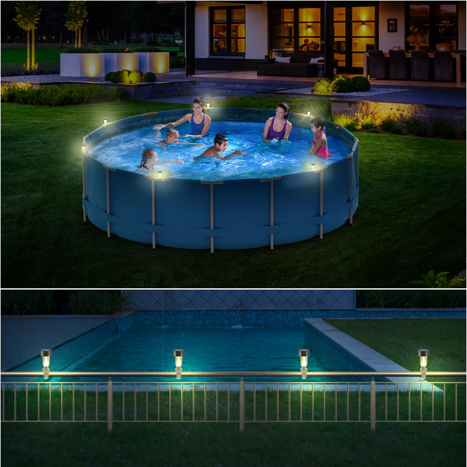 6-паковок солнечного светильни – обзор и цена Pond Light Submersible