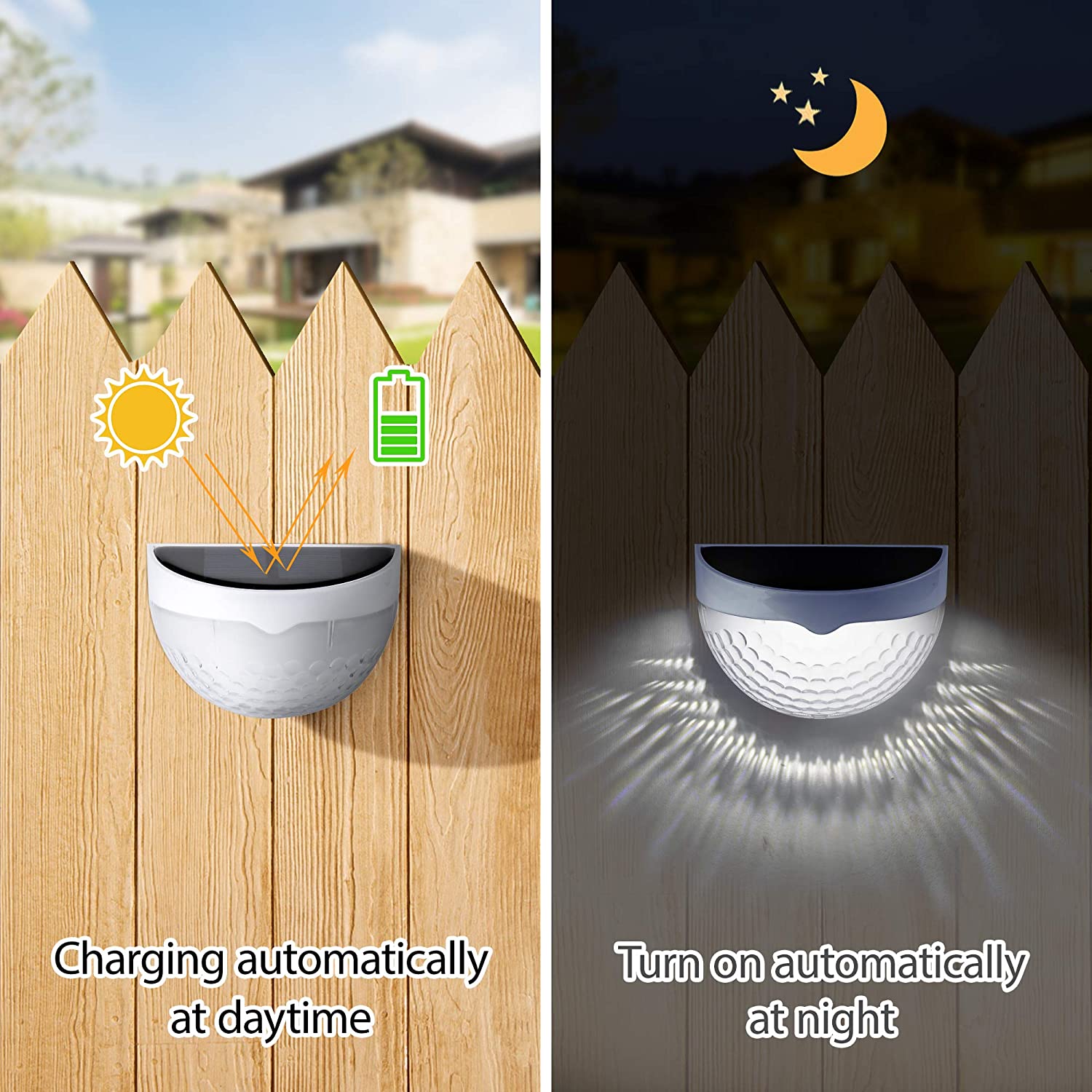 Светодиодные солнечные светиль – обзор и цена Outdoor Lighting For Fence