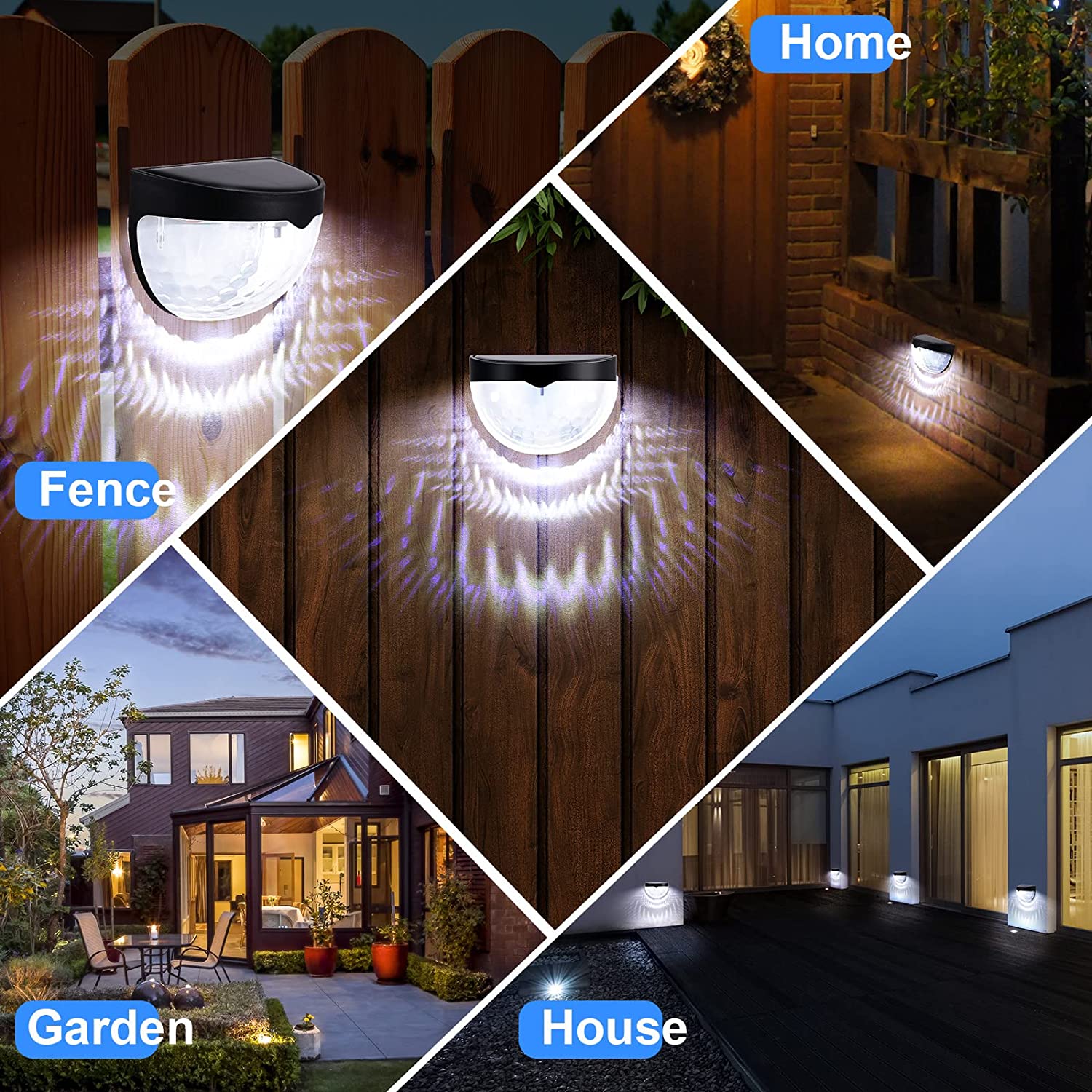 Светодиодные солнечные светиль – обзор и цена Outdoor Lighting For Fence
