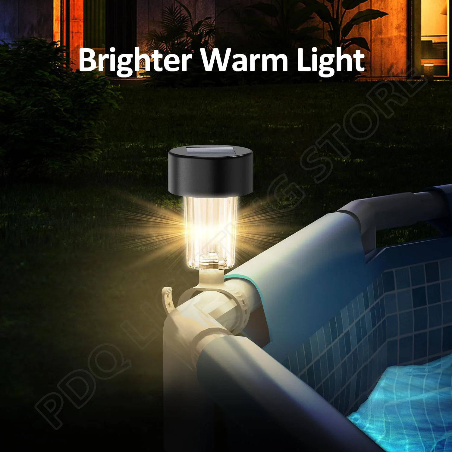 Солнечный свет, уличный водоне – обзор и цена Outdoor Lighting For Fence