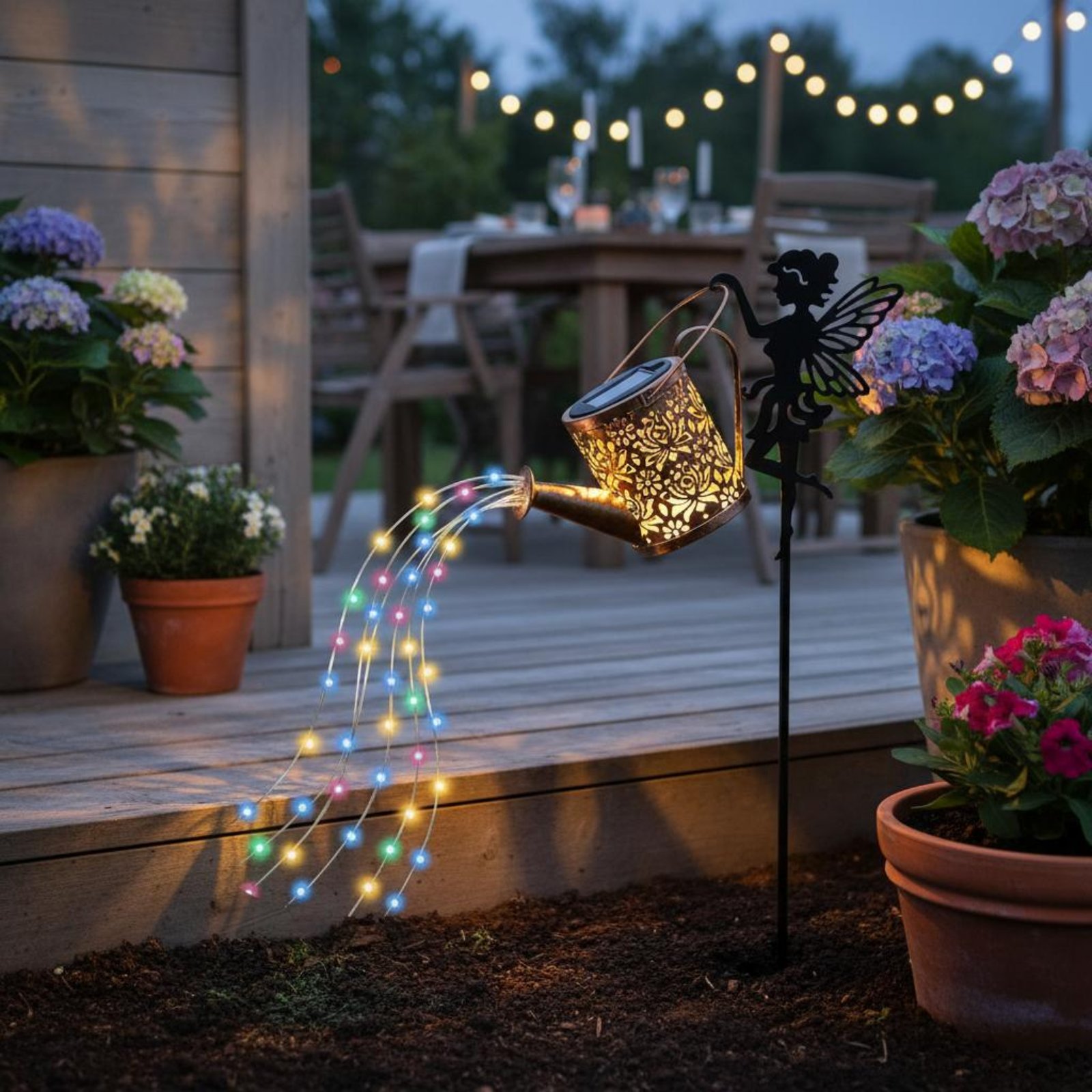 Солнечный светильник-лейка с п – обзор и цена Outdoor Lighting Patio