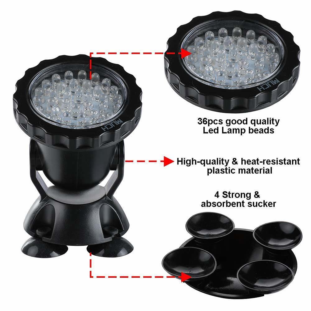 12 В погружной светильник для  – обзор и цена Pond Light Submersible