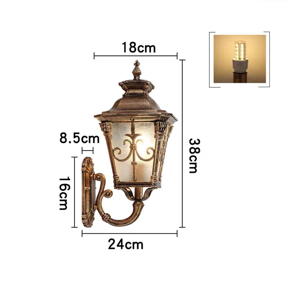 Винтажный настенный светильник – обзор и цена Outdoor Lighting Bronze