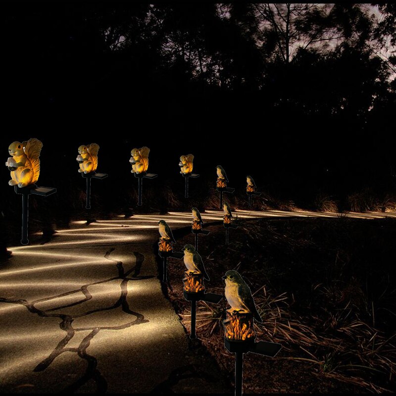 Светильник садовый в виде птиц – обзор и цена Outdoor Lighting For Fence