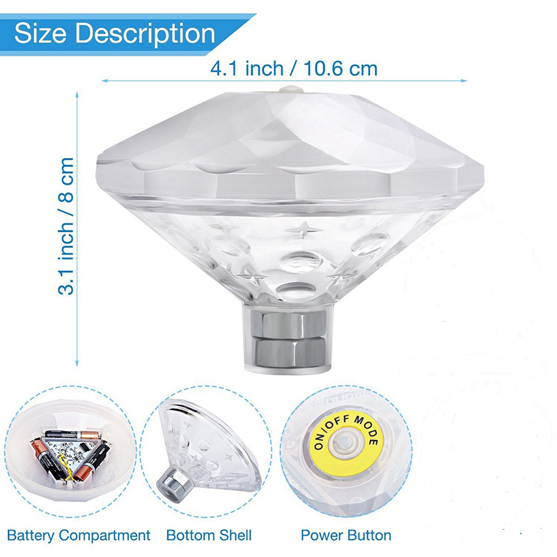 Плавающий подводный светильник – обзор и цена Pond Light Submersible