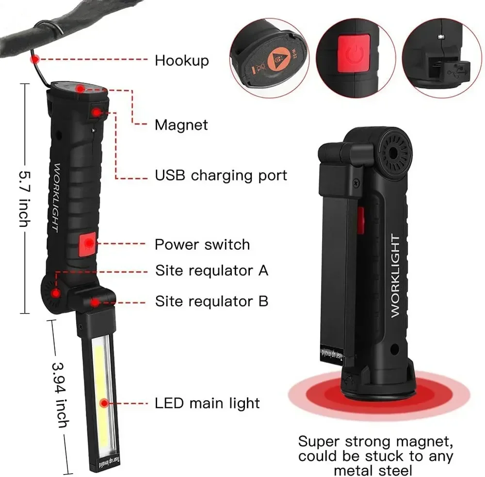 Светодиодный фонарик COB, пере – обзор и цена Outdoor Lighting Landscape