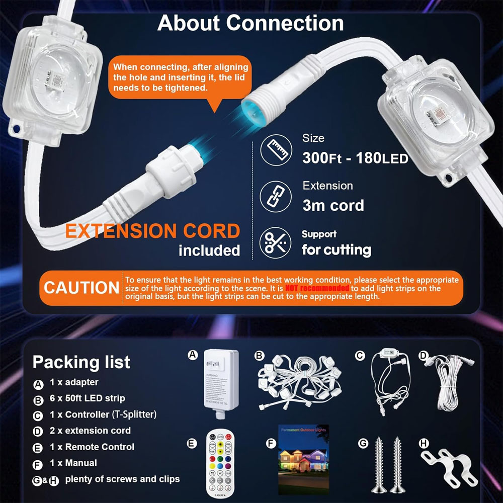 Уличные светодиодные гирлянды  – обзор и цена Outdoor Lighting Controller